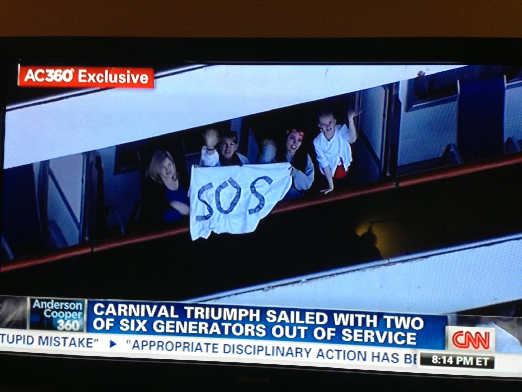 Carnival Triumph Poop Cruise